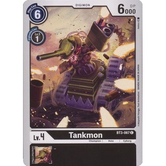 Thẻ bài Digimon - TCG - Tankmon / BT3-067'