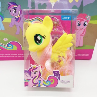 mô hình ngựa pony niều màu siêu xinh - Pony Hoạt Hình Phát Đèn Và Âm Thanh Cho Bé
