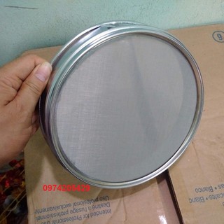Sàng rây bột đường kính 20cm, lỗ 0.063mm (250 Mesh)
