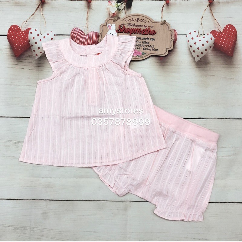 Sét bộ bé gái chất thô đũi xuất hàn ETTOI