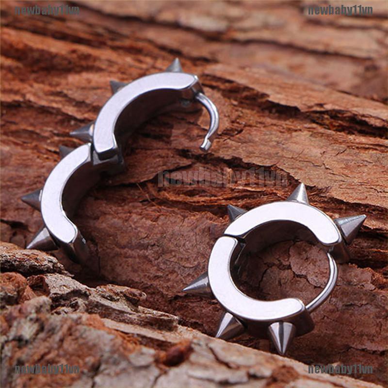 Bông Tai Đinh Tán Bằng Thép Không Gỉ