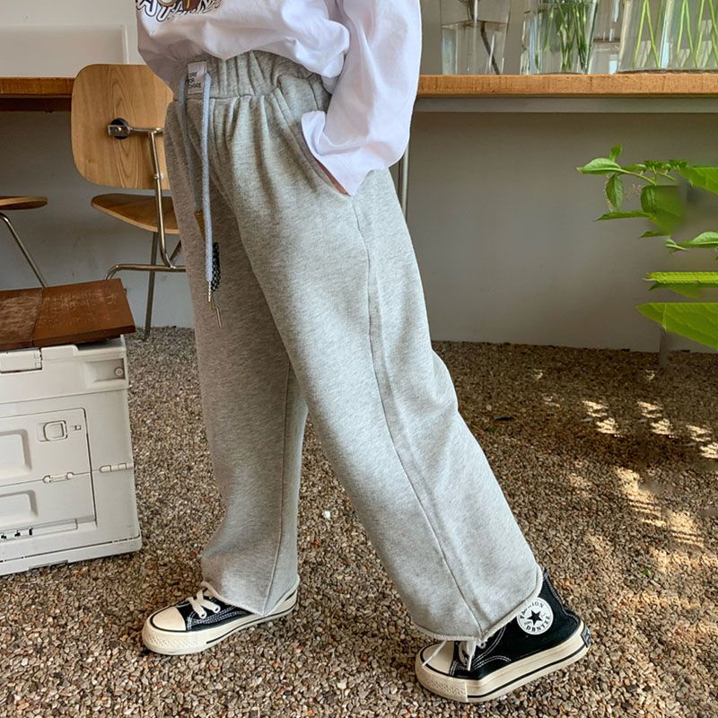 [Hàng Mới Về] Quần Jean Ống Rộng Mỏng Thời Trang Xuân Thu Dễ Phối Đồ Cho Bé Gái