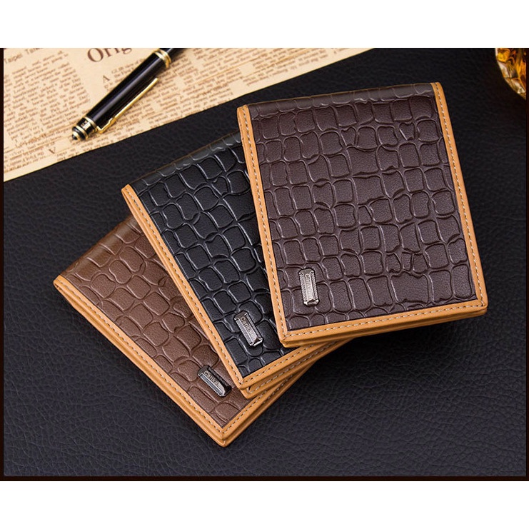 Ví Da Nam Chất Đẹp Nhiều Ngăn Gọn Cao Cấp Giá Tốt CD7M