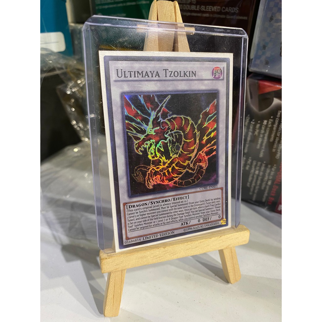 Lá bài thẻ bài Yugioh Thần Rồng 5DS Ultimaya Tzolkin - Super Rare - Tặng bọc bài nhựa bảo quản