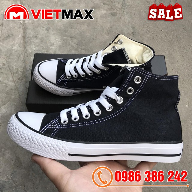 Giày Thể Thao CV Chuck 2 Đen Trắng Cổ Cao Nam Nữ | BigBuy360 - bigbuy360.vn