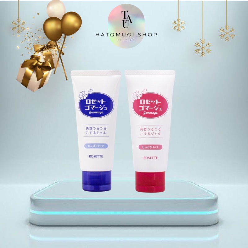 Tẩy Da Chết Nhật Bản ROSETTE Peeling Gel tuýp 120g Hàng Nhật Nội Địa