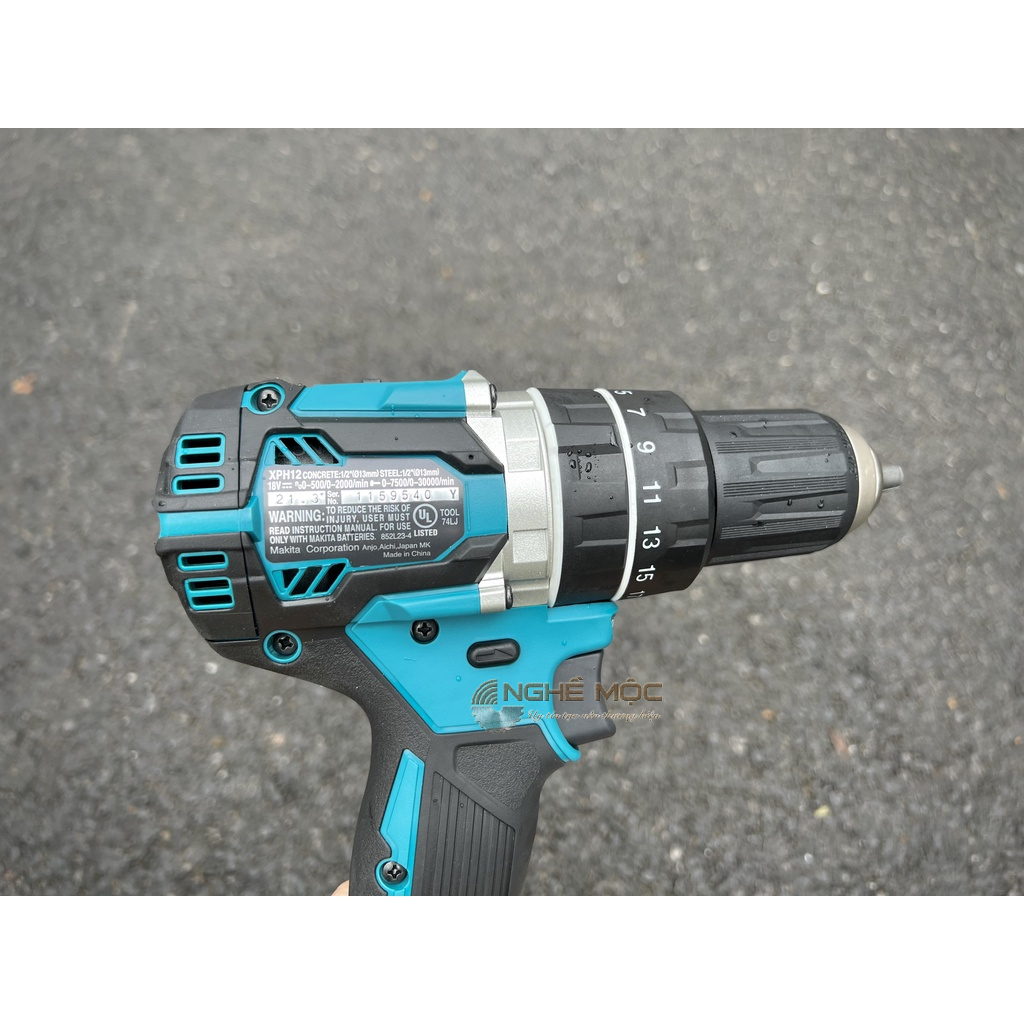 Máy khoan pin Makita XPH12 Nghề Mộc