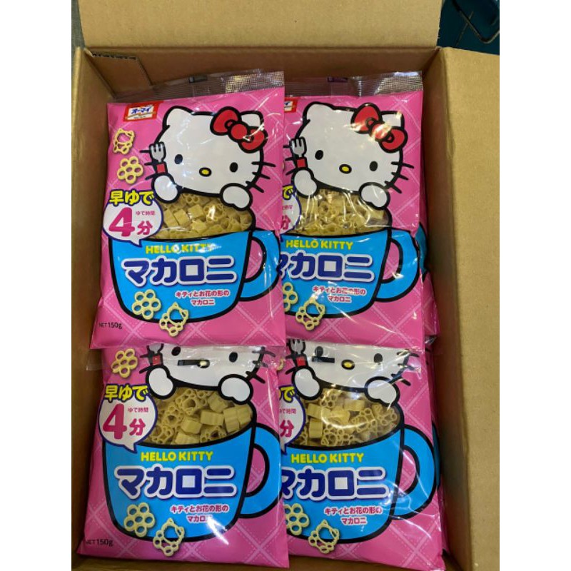 Mỳ nui Hello Kitty và nui hình động vật Nhật Date 2023