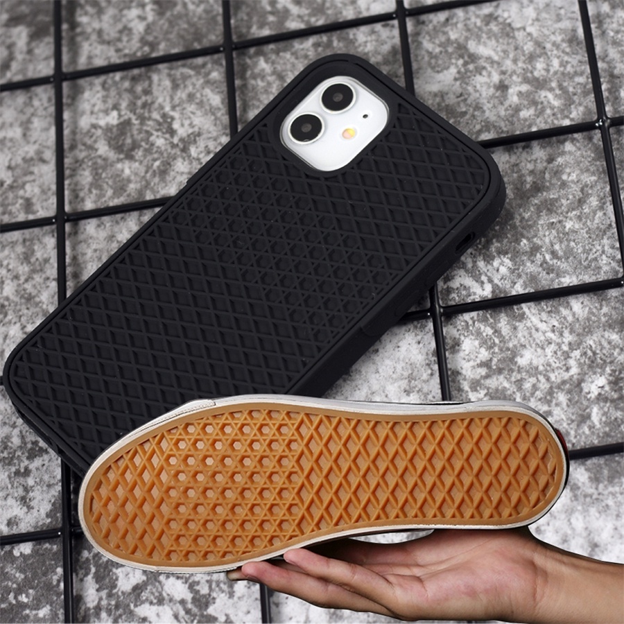 Ôp Điện Thoại Silicon Dẻo Họa Tiết Giày Vans Nhiều Màu Chống Sốc Cho iphone x xs xs max 6 7 8 plus 11 se 2020 Ốp