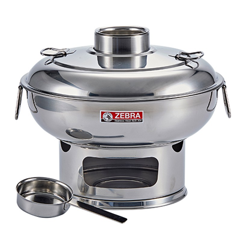 NỒI LẨU CÙ LAO INOX MONGOLIAN 24CM - 142342 ZEBRA THÁI LAN