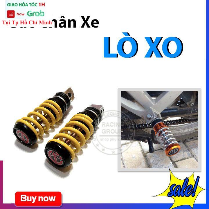 Gác Chân Xe Máy Kiểu Lò Xo Gắn Nhiều Loại Xe