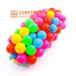 Túi 40 quả bóng nhựa cho bé hàng loại 1