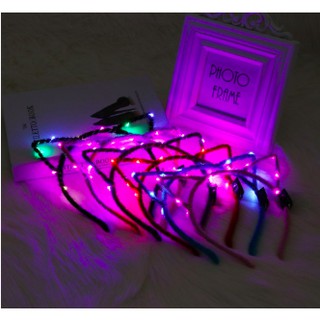 Cài tóc hình tai mèo có đèn LED