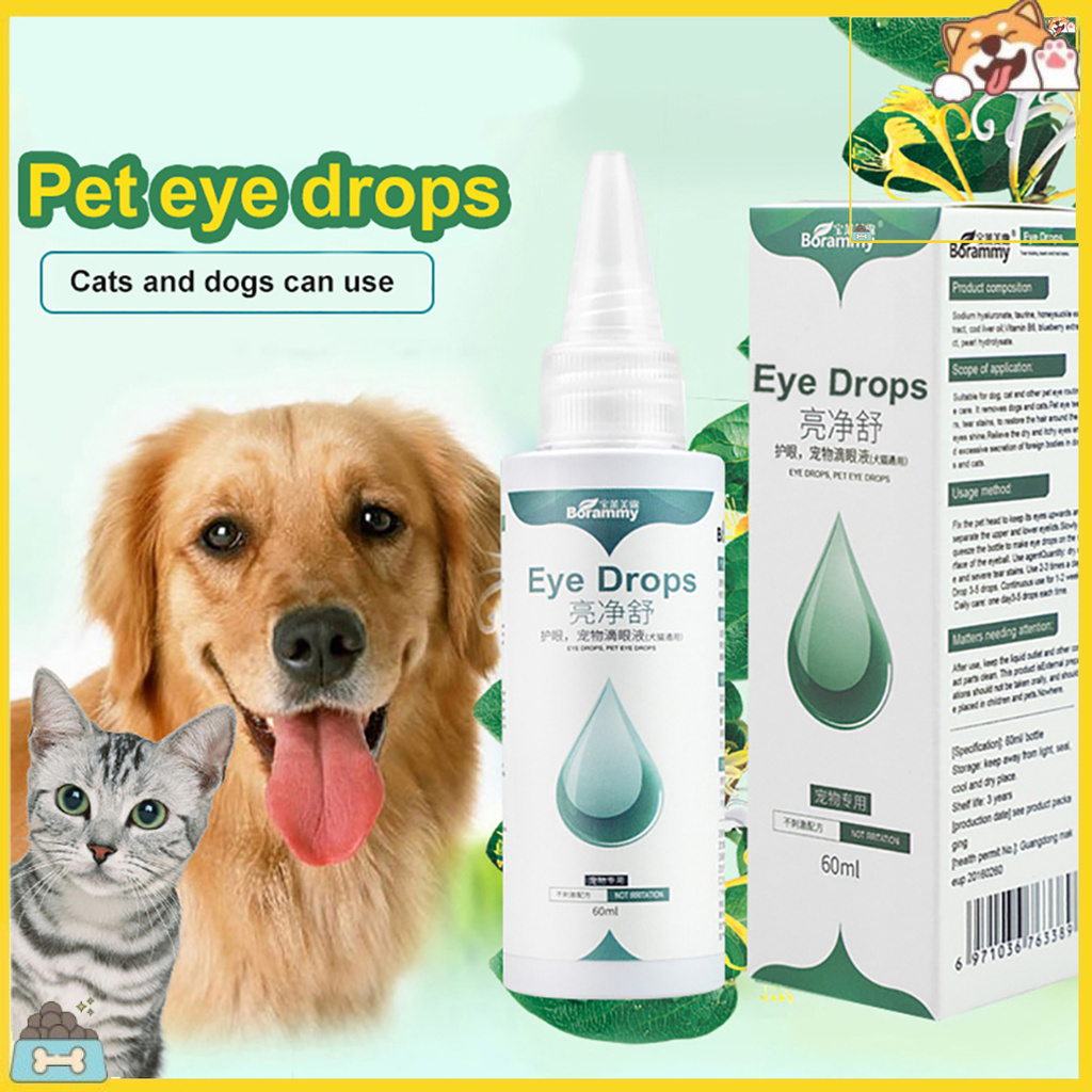 DROPS (Hàng Mới Về) Dung Dịch Làm Sạch Vùng Da Mắt An Toàn Cho Thú Cưng