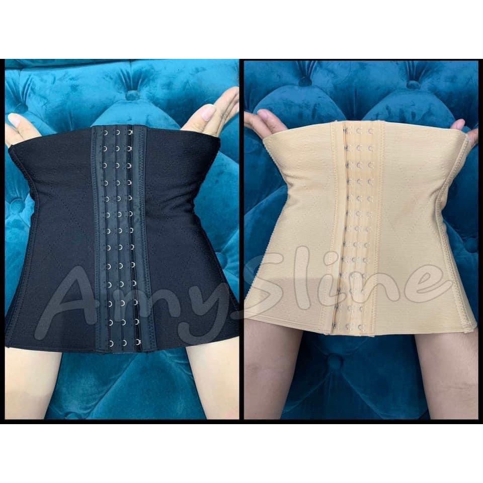 [ Không Hộp ] Đai Nịt Bụng Siết Eo Amy Sline- Siêu Tạo Hốc Eo