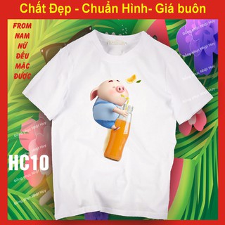 Áo thun heo con ngộ nghĩnh dễ thương 10