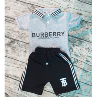 (Ảm thật)Bộ Burberry cổ đức lịch lãm cho bé trai