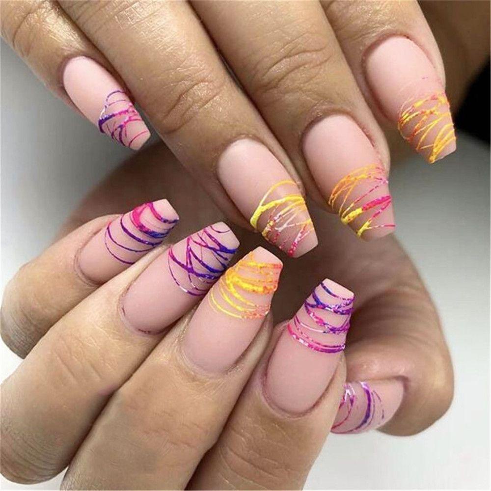 1 Bút Kẻ Mắt DIY Phong Cách Pháp Chất Lượng Cao|Bút Kẻ Sọc Caro Tay Cầm Bằng Nhựa Tiện Dụng