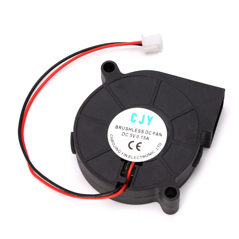 Quạt máy tính 2 chân 50mmx15mm DC 5V Quạt làm mát tay áo Quạt làm mát 5015