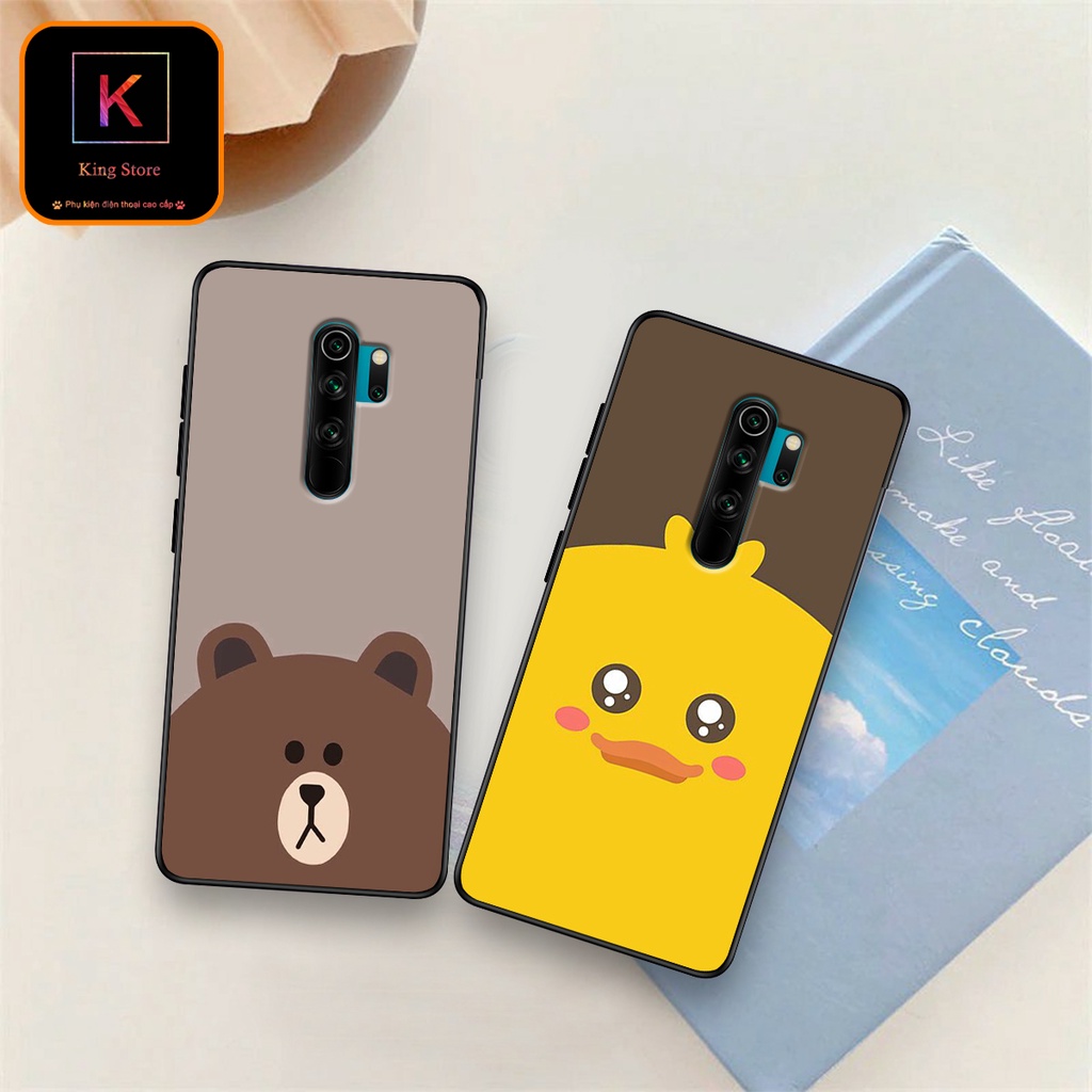 Ốp lưng Xiaomi Redmi Note 8 - Xiaomi Redmi Note 8 Pro - Ốp in hình hoạt hình chibi, chất liêụ TPU chống va đập