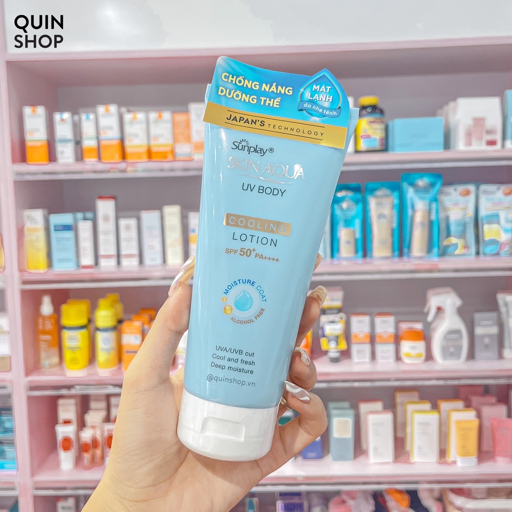 Kem Chống Nắng Toàn Thân Skin Aqua UV Body Cooling Lotion SPF50+ PA++++