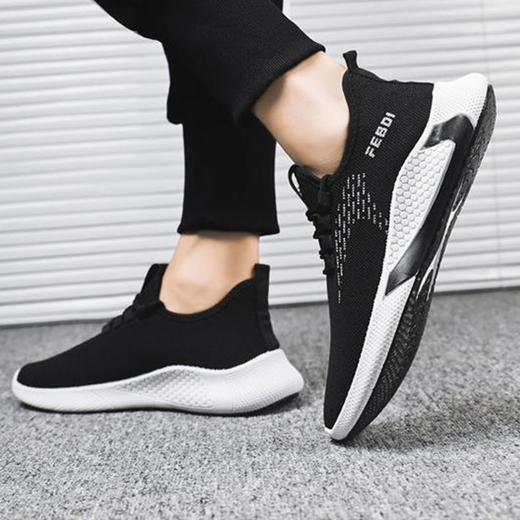 Giày Sneaker Nam TKTMS35 Giày Thể Thao Nam Siêu Thoáng Khí Kiểu Dáng Trẻ Trung Chính Hãng TKT STORE Size (39-43)