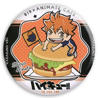 Huy hiệu cài áo IN HÌNH Haikyuu! Vua bóng chuyền anime chibi dễ thương tiện lợi m01