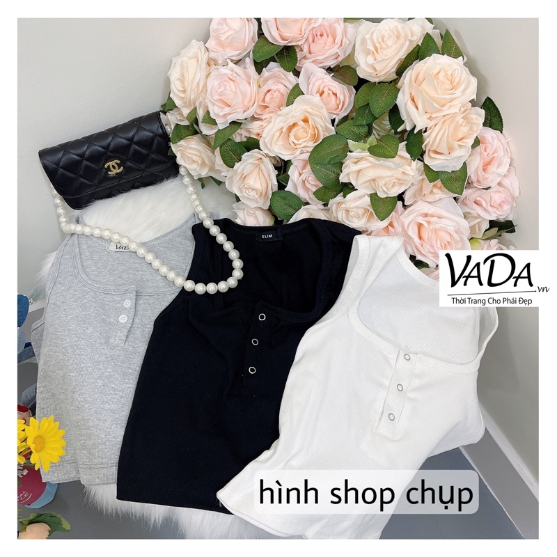 Áo thun Crotop 3 lỗ xinh yêu, hàng đẹp chất dày mịn cao cấp - Thời trang VADA - A39