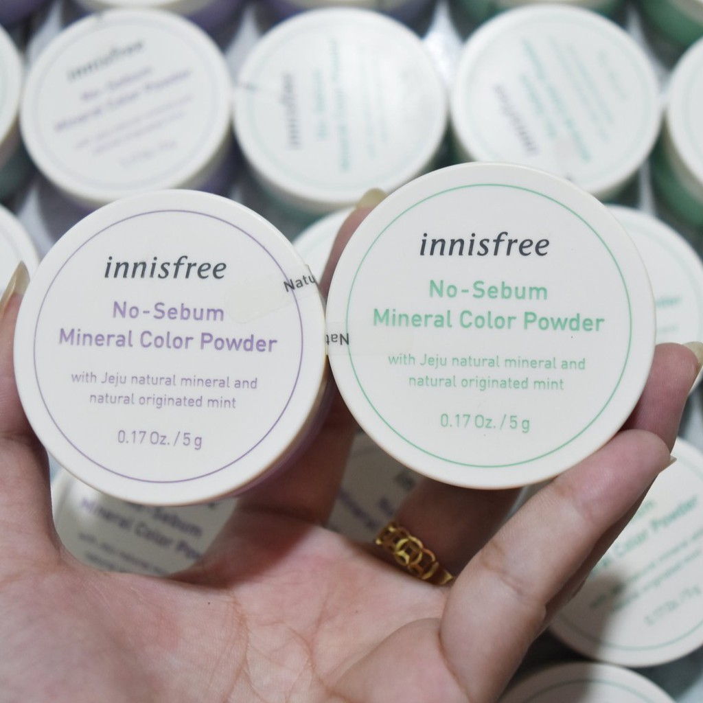 Phấn phủ bột Innisfree No-Sebum Mineral Powder