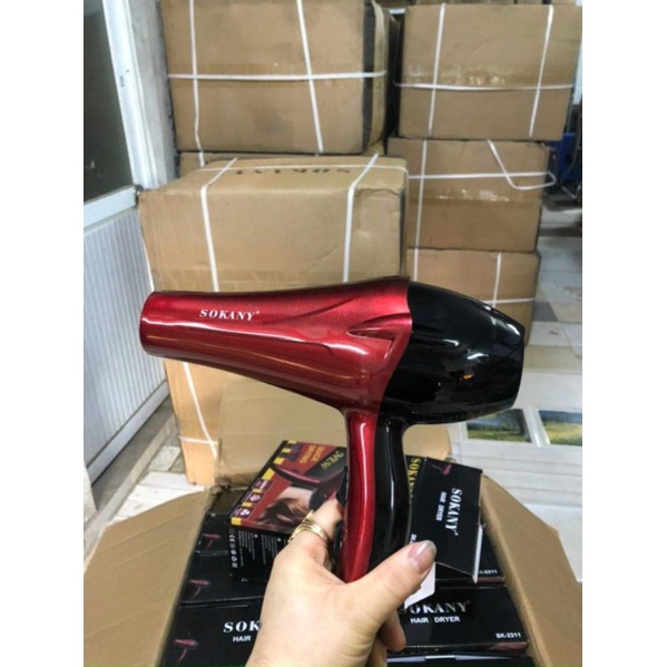 Máy Sấy Tóc 2 Chiều Nóng Lạnh SOKANY 2211,Công Suất Lớn 2300w,Bảo Hành 12 Tháng Đổi Mới 30 Ngày