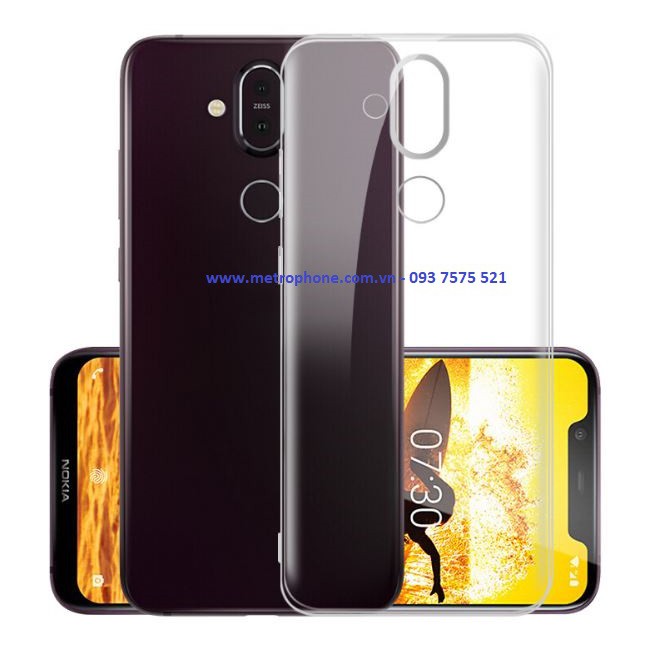 ỐP DẺO TRONG SUỐT CHO NOKIA 7.1 PLUS / NOKIA X7 2018 / NOKIA 8.1