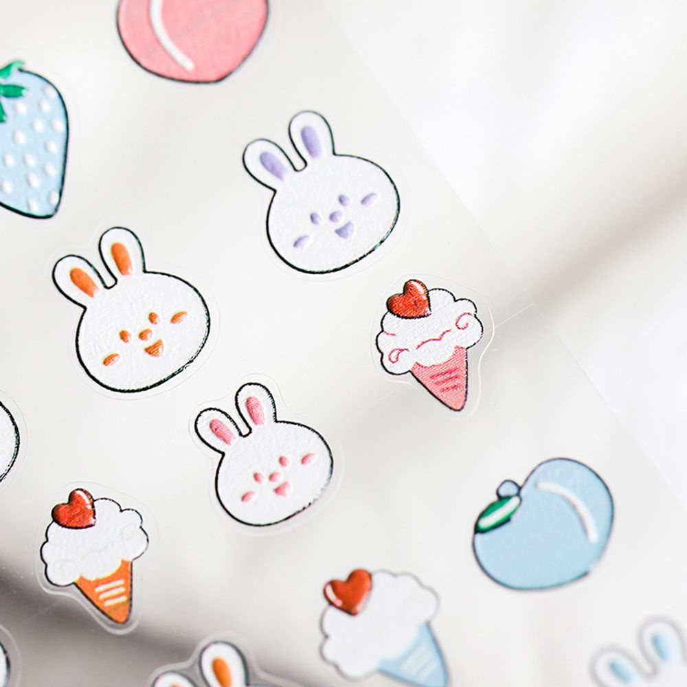 [Hàng mới về] Miếng dán trang trí móng tay nghệ thuật DIY siêu mỏng họa tiết hoạt hình đáng yêu