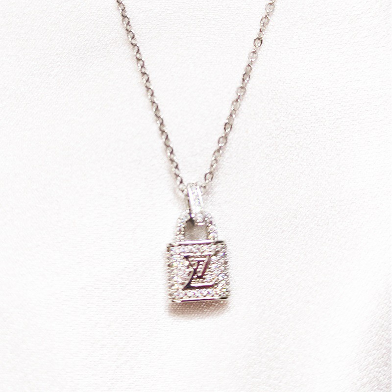 Dây Chuyền Ổ Khóa Titan Ko Đen TT 3761