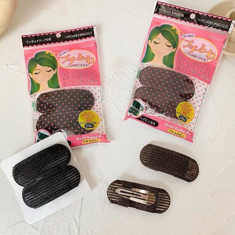Set 2 kẹp độn phồng chân tóc Lady, cho tóc bồng bềnh tự nhiên