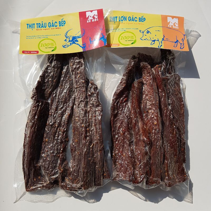 Trâu Gác bếp chuẩn vị Tây Bắc gói 500gam