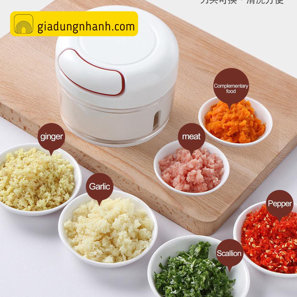 [VIP] Dụng Cụ Xay Tỏi Ớt Đa Năng Mini Food Chopper