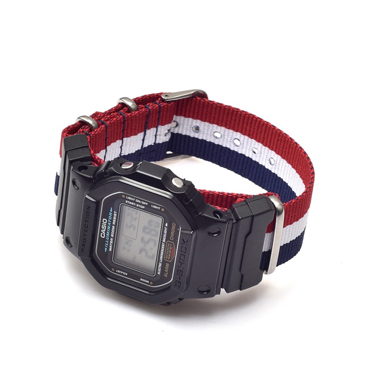 Dây Đeo Nylon Cho Đồng Hồ Casio G-Shock GA-110/100/120/150/200/400 GD-100/110 DW-5600 GW-6900 GLS-8900