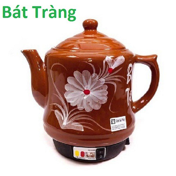 Ấm sắc thuốc Bát Tràng dung tích 3.2L