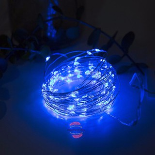 Dây đèn led fairy light dài 5 mét sáng xanh dương