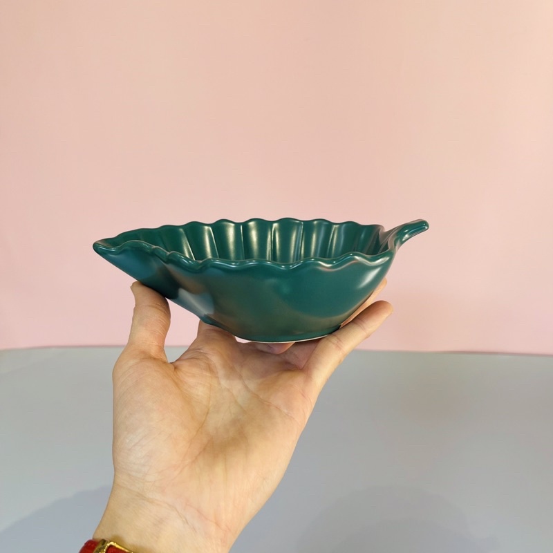 Tổng hợp sét đĩa sứ hình lá dùng cho bé ăn dặm, trang trí đồ ăn…cực kỳ kute đáng yêu.
