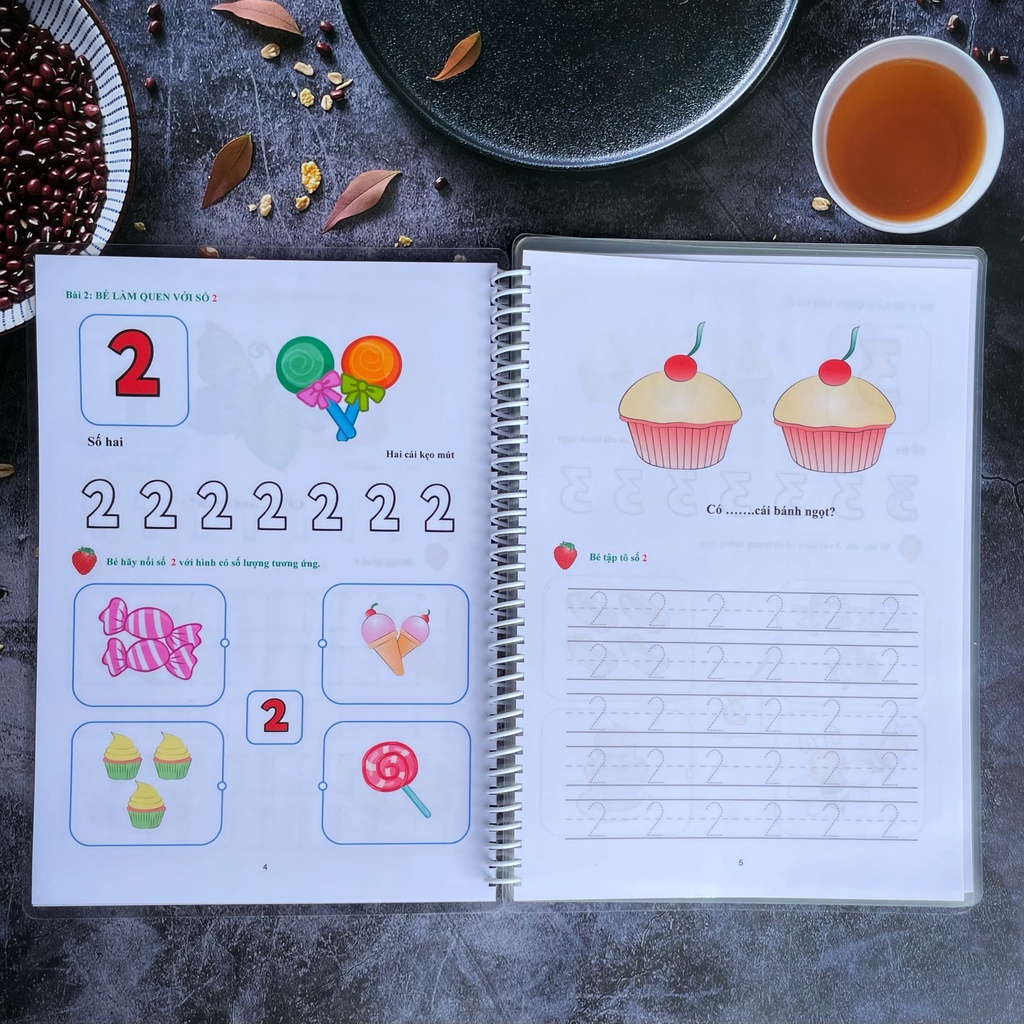 Học Liệu Montessori MESAUKIDS Bé Vui Học Toán Viết Xóa Đồ Chơi Phát Triển Trí Tuệ Thông Minh Cho Bé