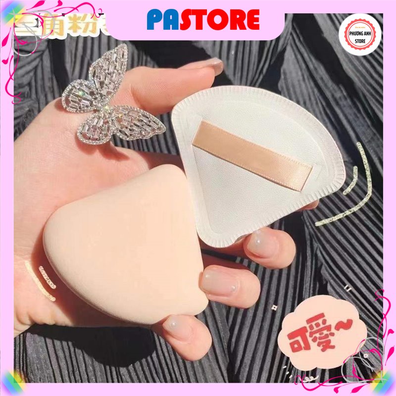 Mút trang điểm bông phấn makeup tán kem nền phấn phủ tiện lợi đa năng