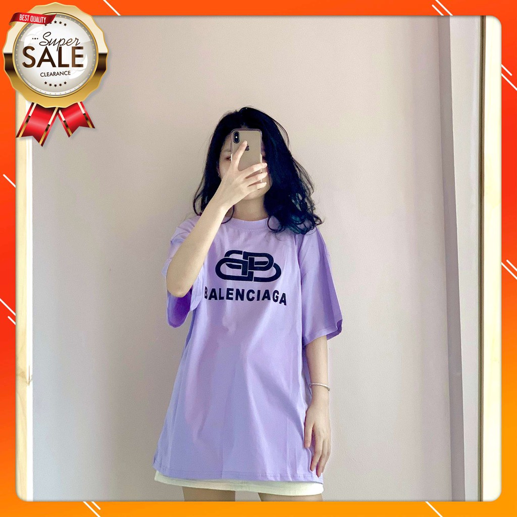 Áo thun, áo phông nam nữ in BB logo chất cotton hàng QC cao cấp loại 1