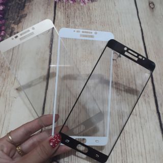 Samsung Galaxy C9/ C9 Pro Kính cường lực full màn hình màu theo máy