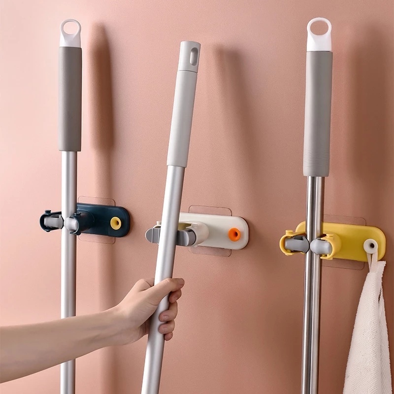 Giá đỡ cây lau nhà gắn tường đa năng tiện dụng
