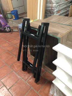 Khung bàn chân sắt gấp gọn 100x50