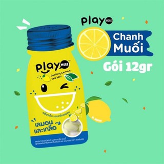 【Hàng Nhập Khẩu】🍋Kẹo Ngậm Playmore Thái Lan Vị Chanh Muối 12g🍋
