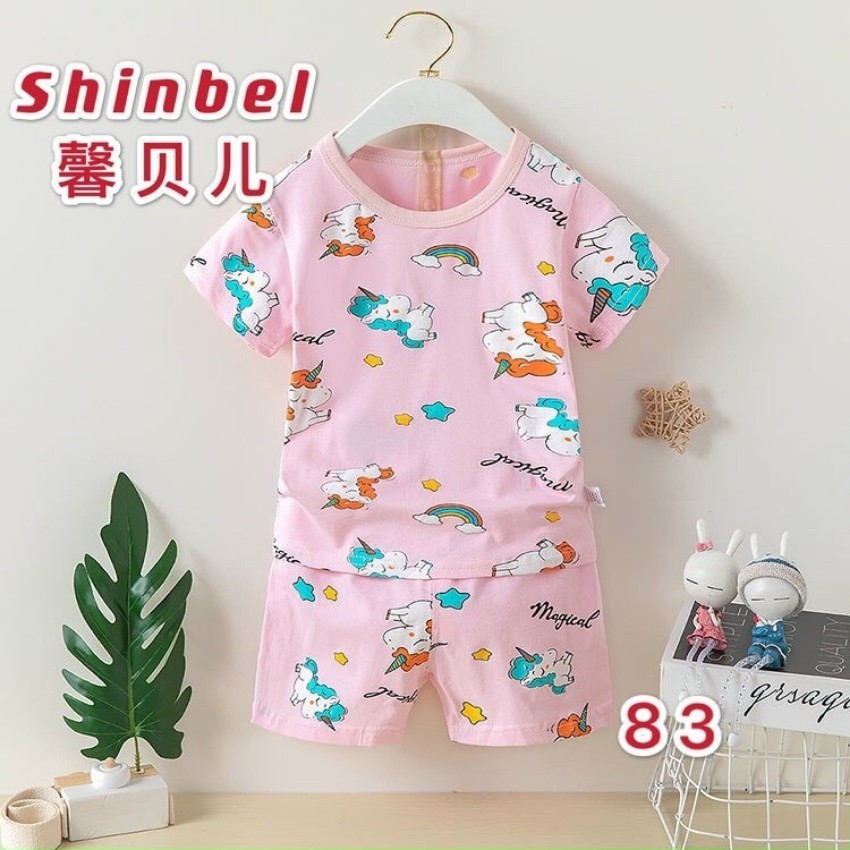 Bộ cotton xuất Hàn cho bé dưới 10 tuổi siêu mát thấm hút mồ hôi tốt 4 mẫu (kèm ảnh thật)