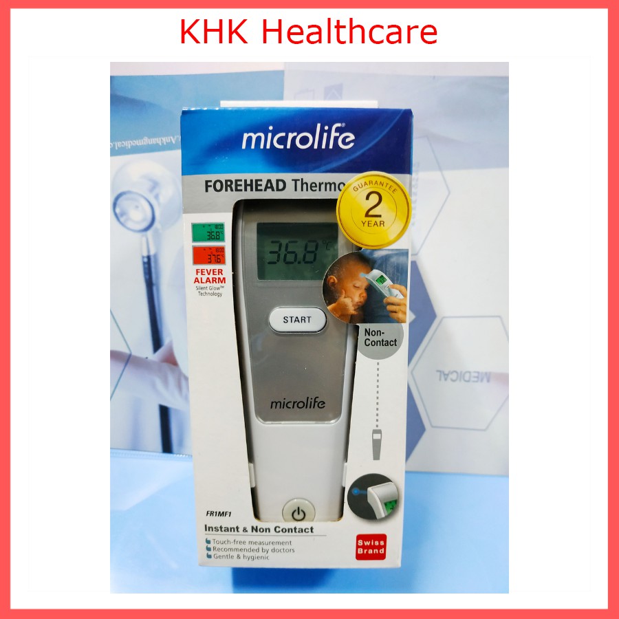 Nhiệt Kế Điện Tử Hồng Ngoại Đo Trán Microlife FR1MF1 (bảo hành 2 năm)