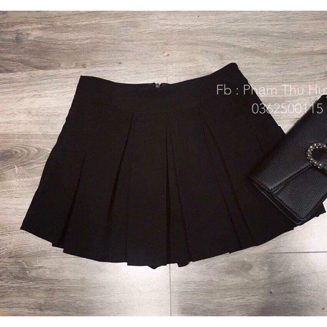 (Ở Đâu Rẻ Hơn Shopee Hoàn Tiền) Chân váy Xếp Ly Dày Dặn Kèm Quần Trong - 0106 | BigBuy360 - bigbuy360.vn